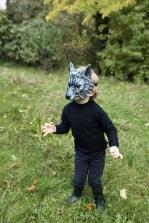 Karneval Halloween Kinder Maske Werwolf