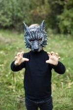 Karneval Halloween Kinder Maske Werwolf