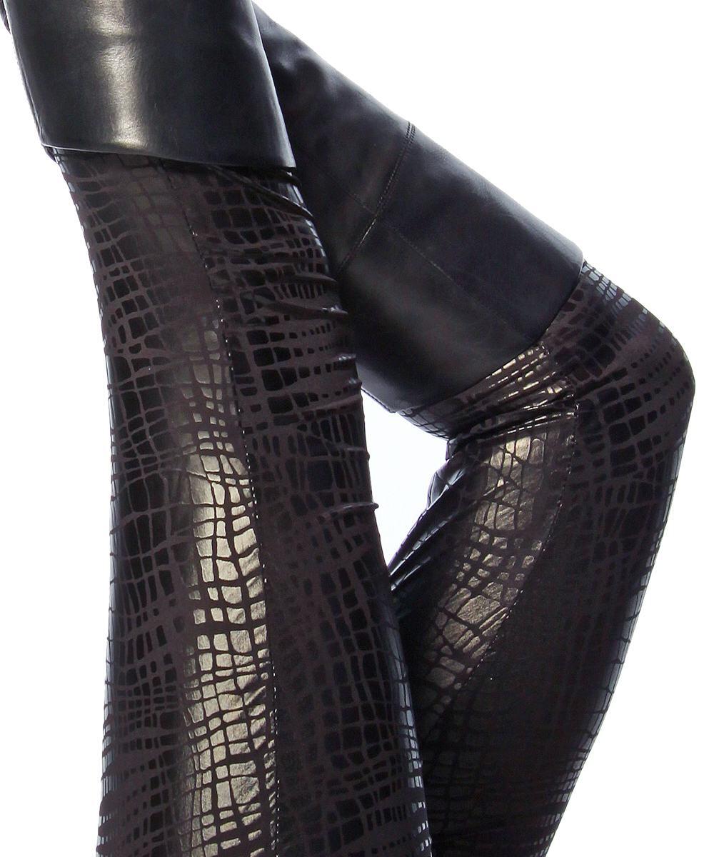 Damen Leggings Reptil