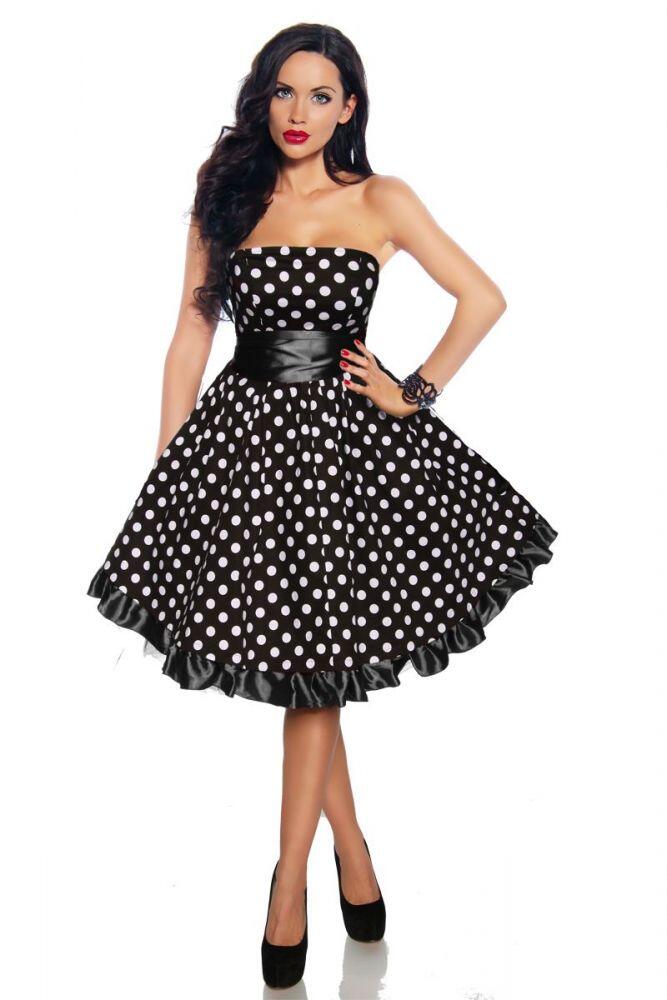 Damen Kleid Abiballkleid Sixties Rockabilly
