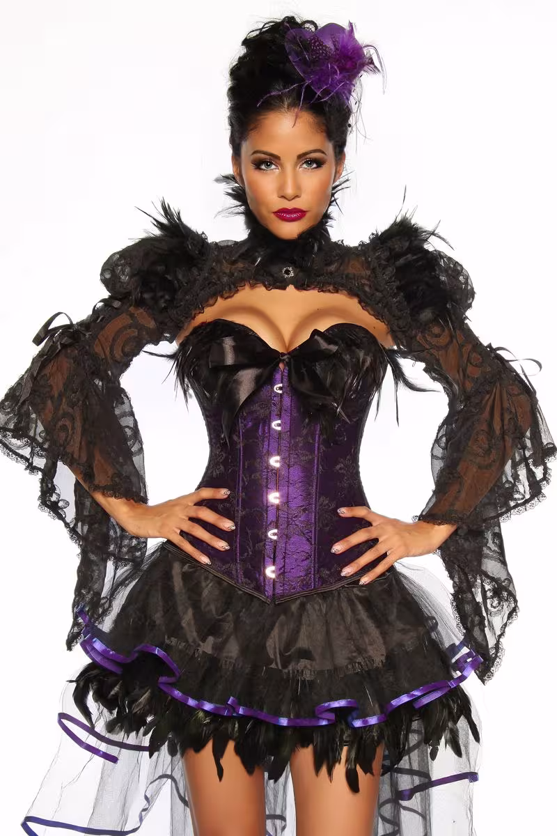 Damen Hexen Corsage