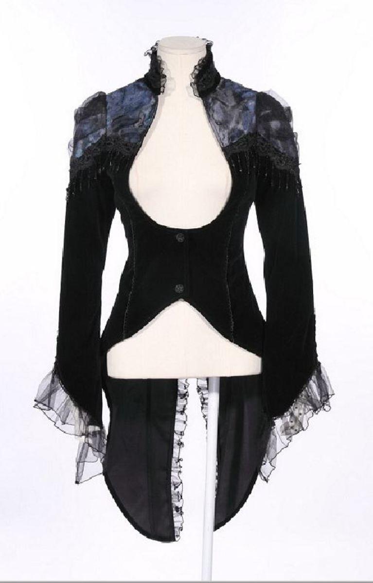 Karneval Damen Gothic Frack