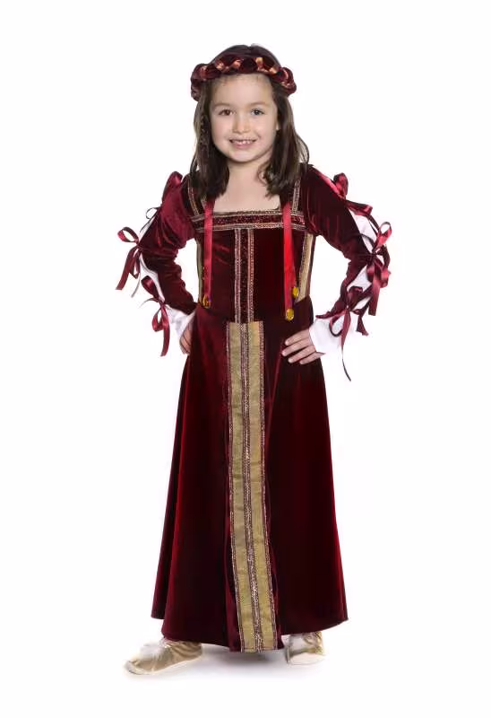 Karneval M&auml;dchen Kost&uuml;m Mittelalter LADY GUINEVERE