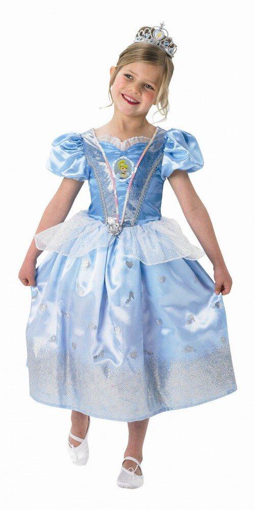 Karneval M&auml;dchen Kost&uuml;m Prinzessin Cinderella Glitter