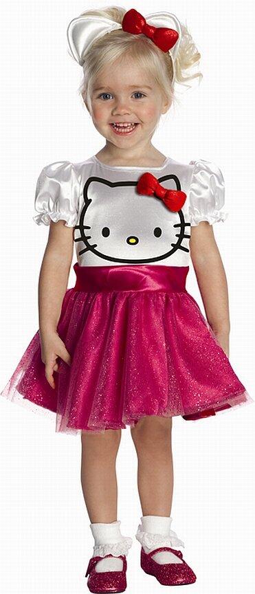 Karneval M&auml;dchen Kost&uuml;m Hello Kitty