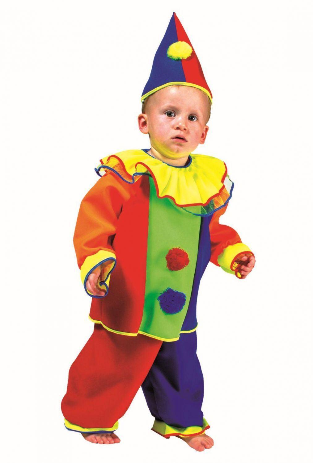 Karneval Baby Kinder Kostüm Clown Timothy