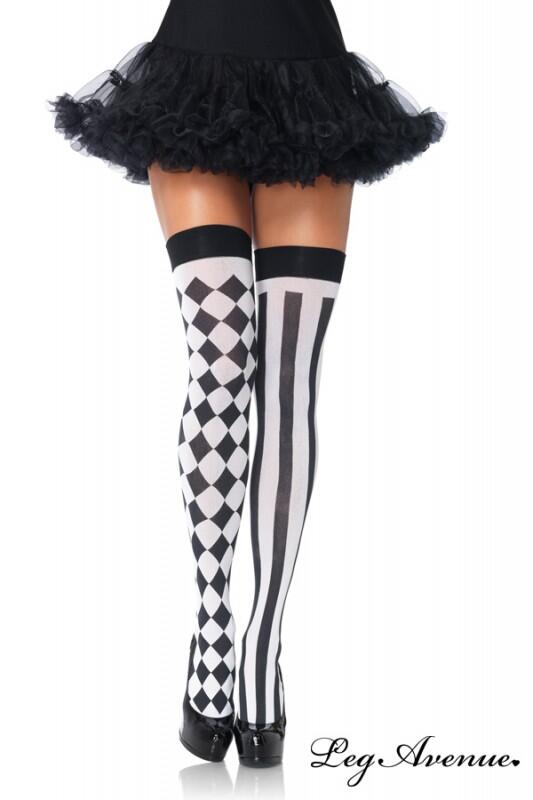 Leg Avenue Karneval Damen Str&uuml;mpfe Harlekin