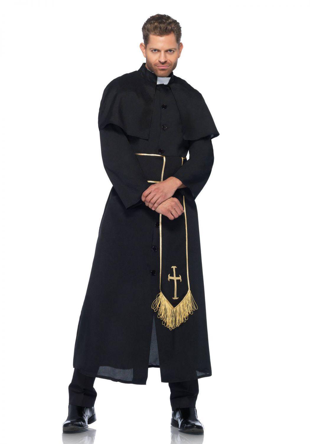 Leg Avenue Karneval Herren Kostüm Priester