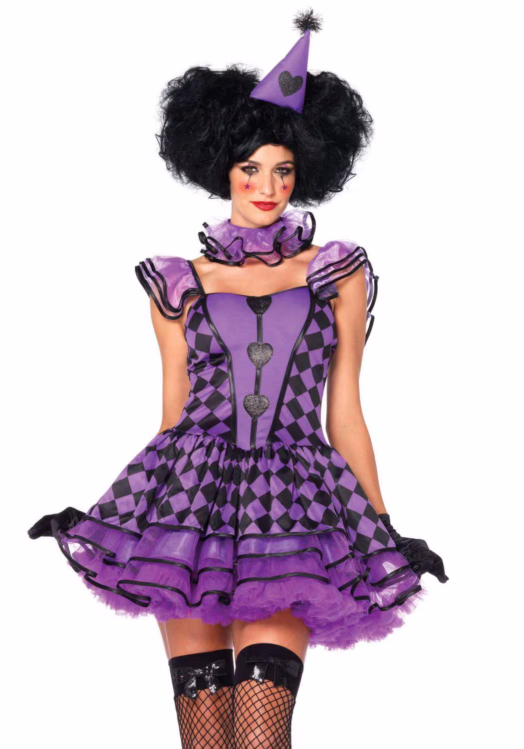 Leg Avenue Karneval Damen Kost&uuml;m Pariser Clown