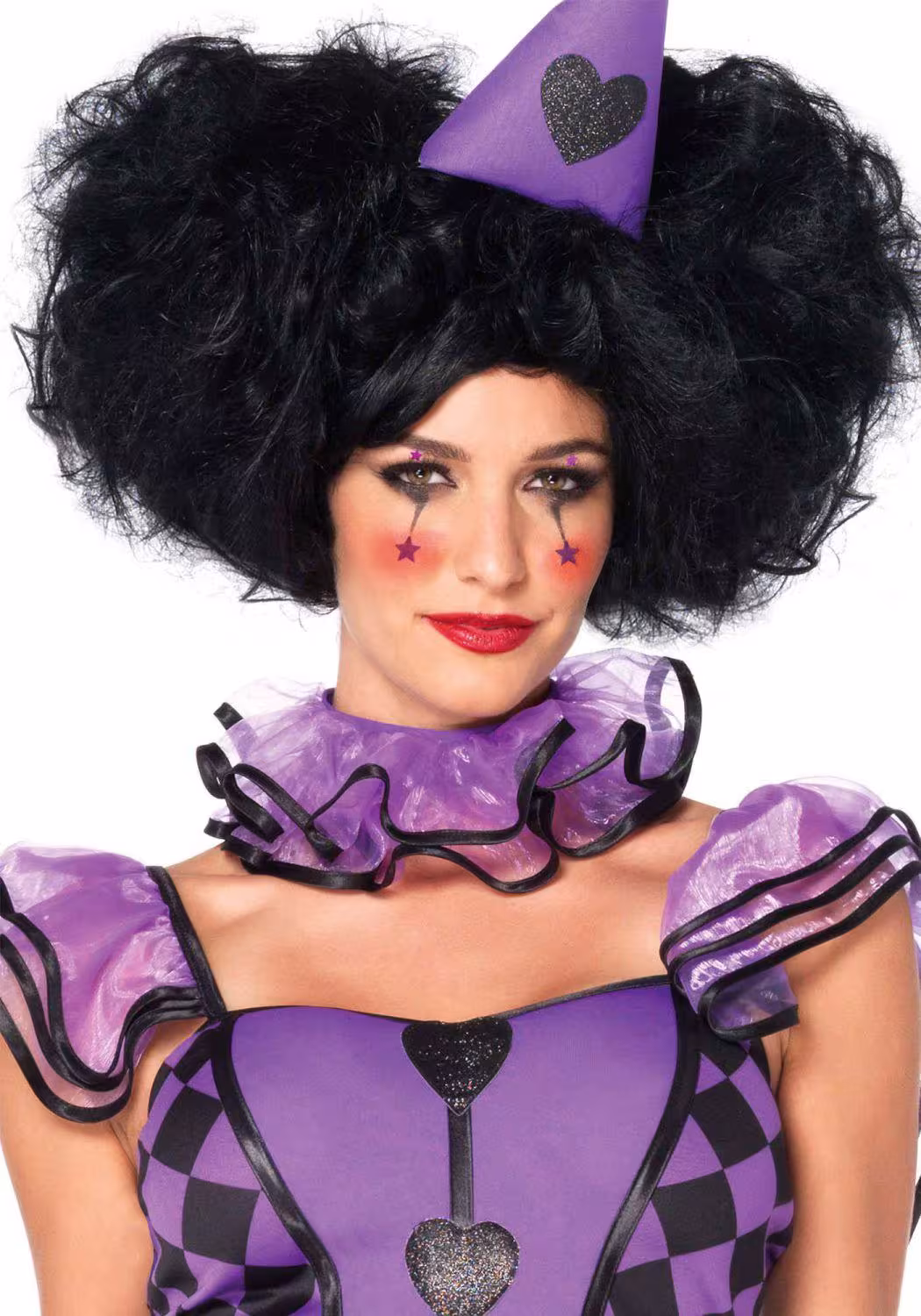 Leg Avenue Karneval Damen Bob Per&uuml;cke schwarz