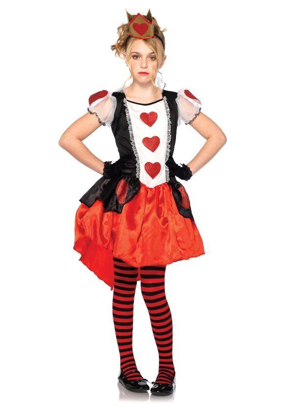 Leg Avenue Karneval M&auml;dchen Kost&uuml;m K&ouml;nigin Wonderland