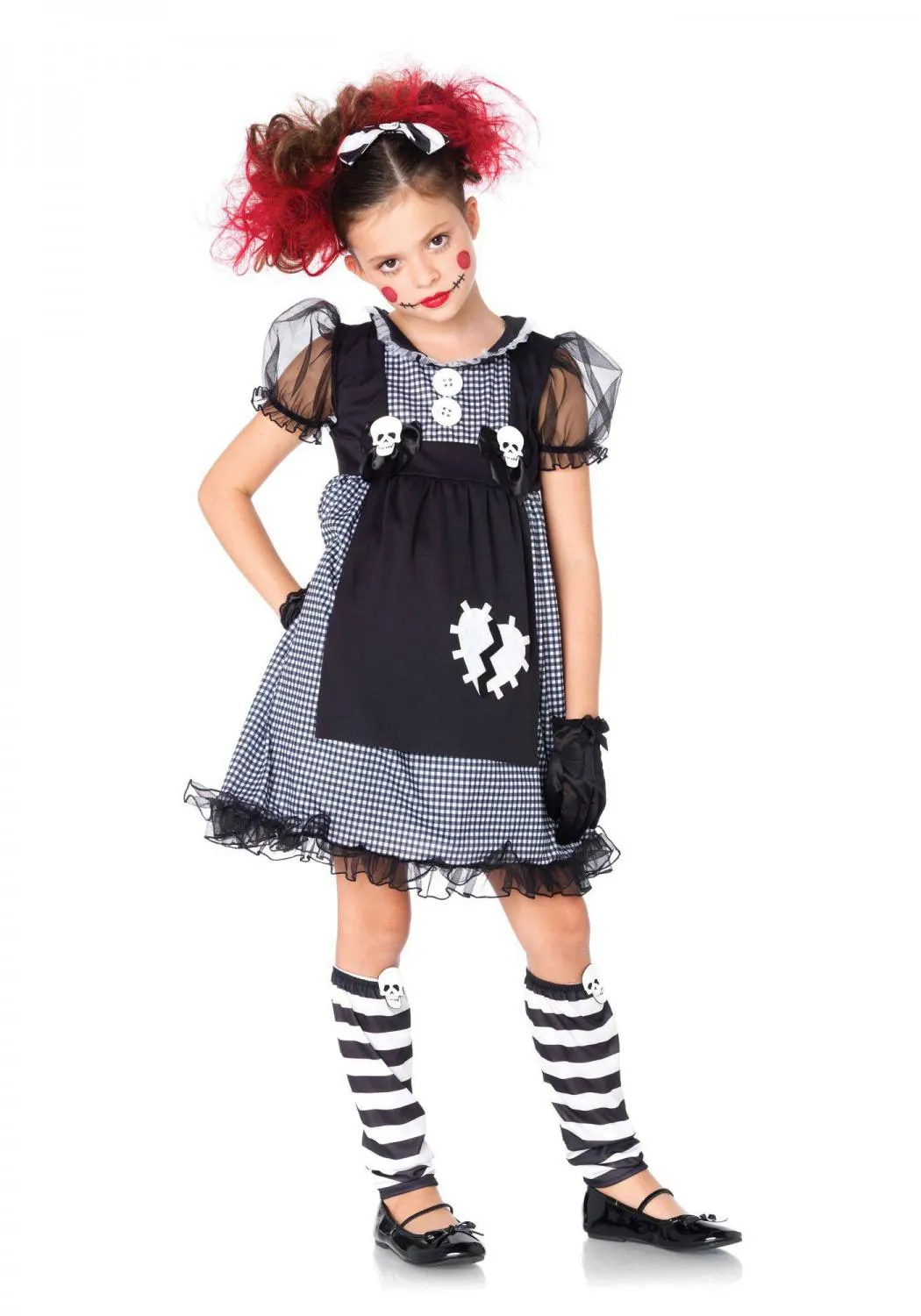Karneval Halloween M&auml;dchen Kost&uuml;m Dark Dollie