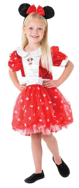DISNEY Karneval Mädchen Kostüm Minnie Mouse