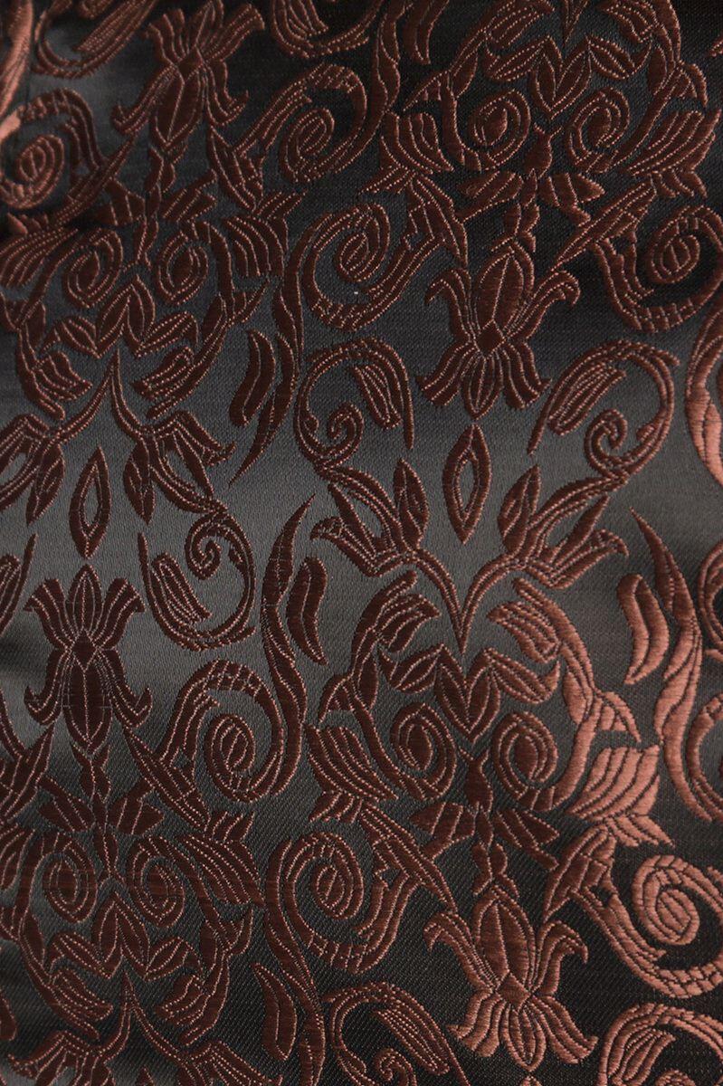 Oktoberfest Dirndl Kleid Jacquard braun