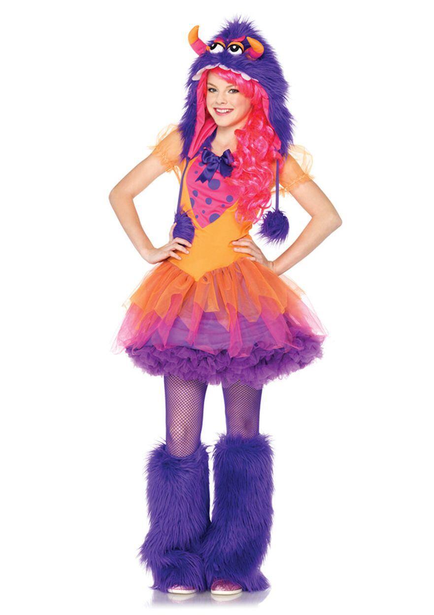 Leg Avenue Karneval Tween M&auml;dchen Kost&uuml;m Monster Frankie