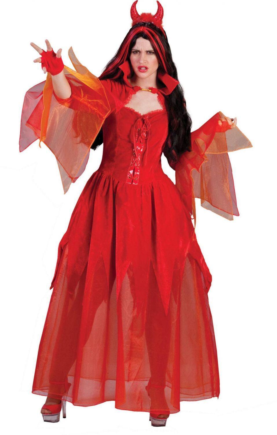 Karneval Damen Kostüm Teufelin Kira