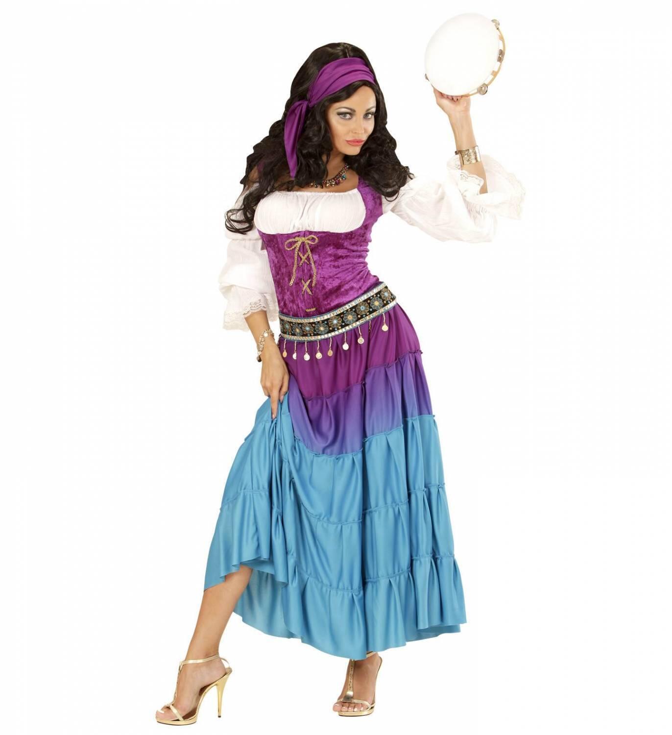 Karneval Damen Kostüm Zigeunerin Gypsy
