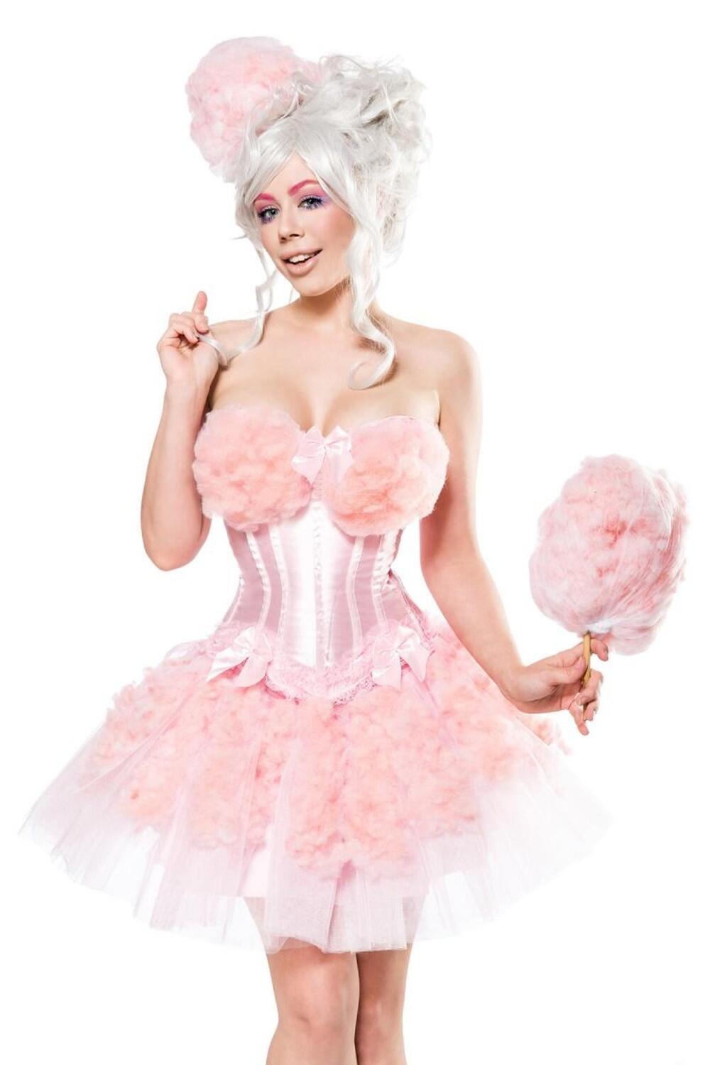 ATX 80130 Cotton Candy Girl Kostüm Karneval Zuckerwatte Zirkus 36 38 40 42 44