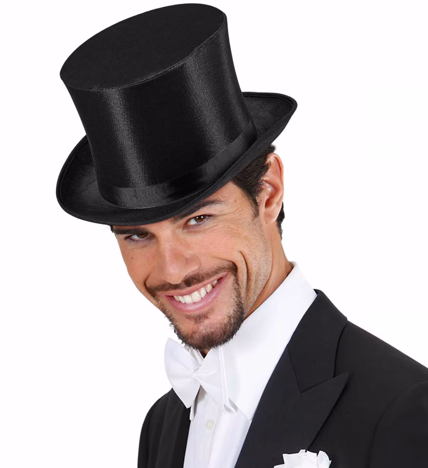 Karneval Halloween Herren Zylinder edel