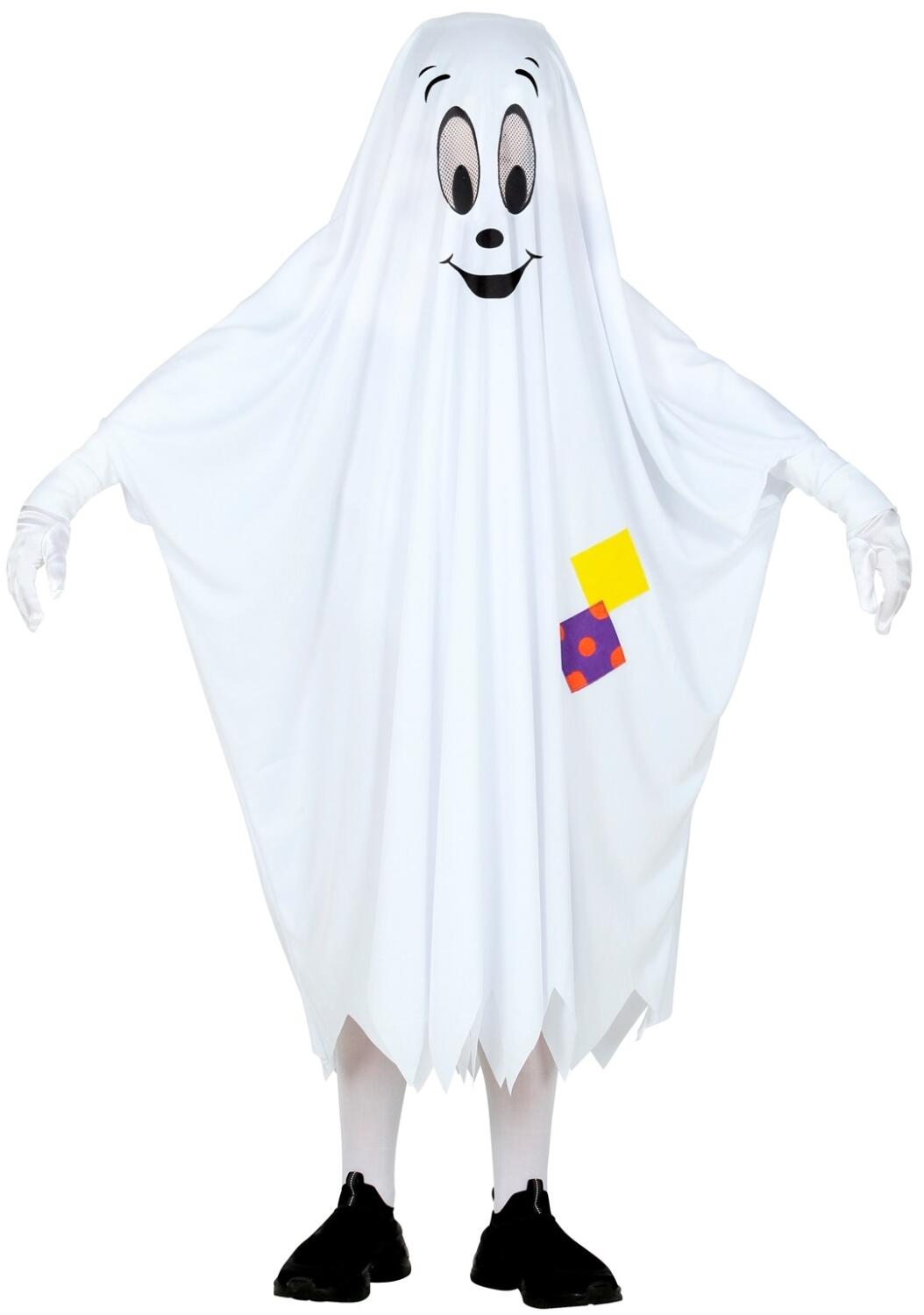 Karneval Halloween Kinder Kostüm Geist Poncho
