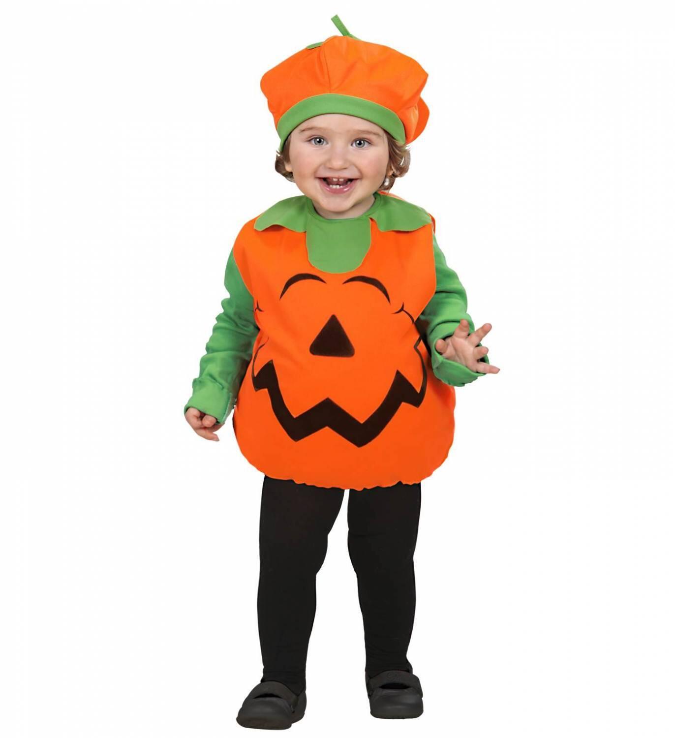 Karneval Halloween Kinder Kost&uuml;m K&uuml;rbis Puffy Pumpkin