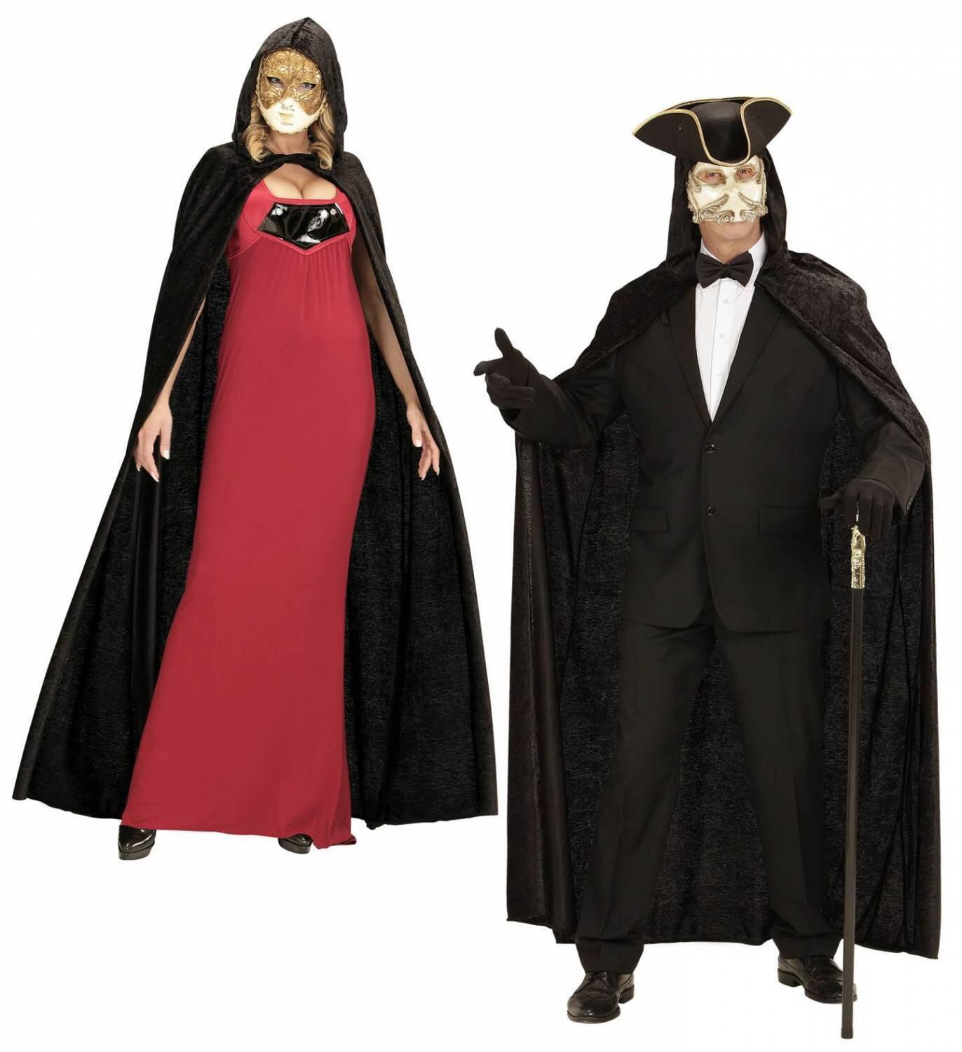 Karneval Halloween Samt Cape unisex