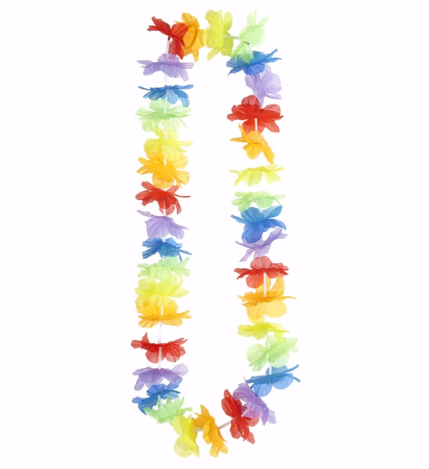 Karneval Hawaii Blumen Kette bunt