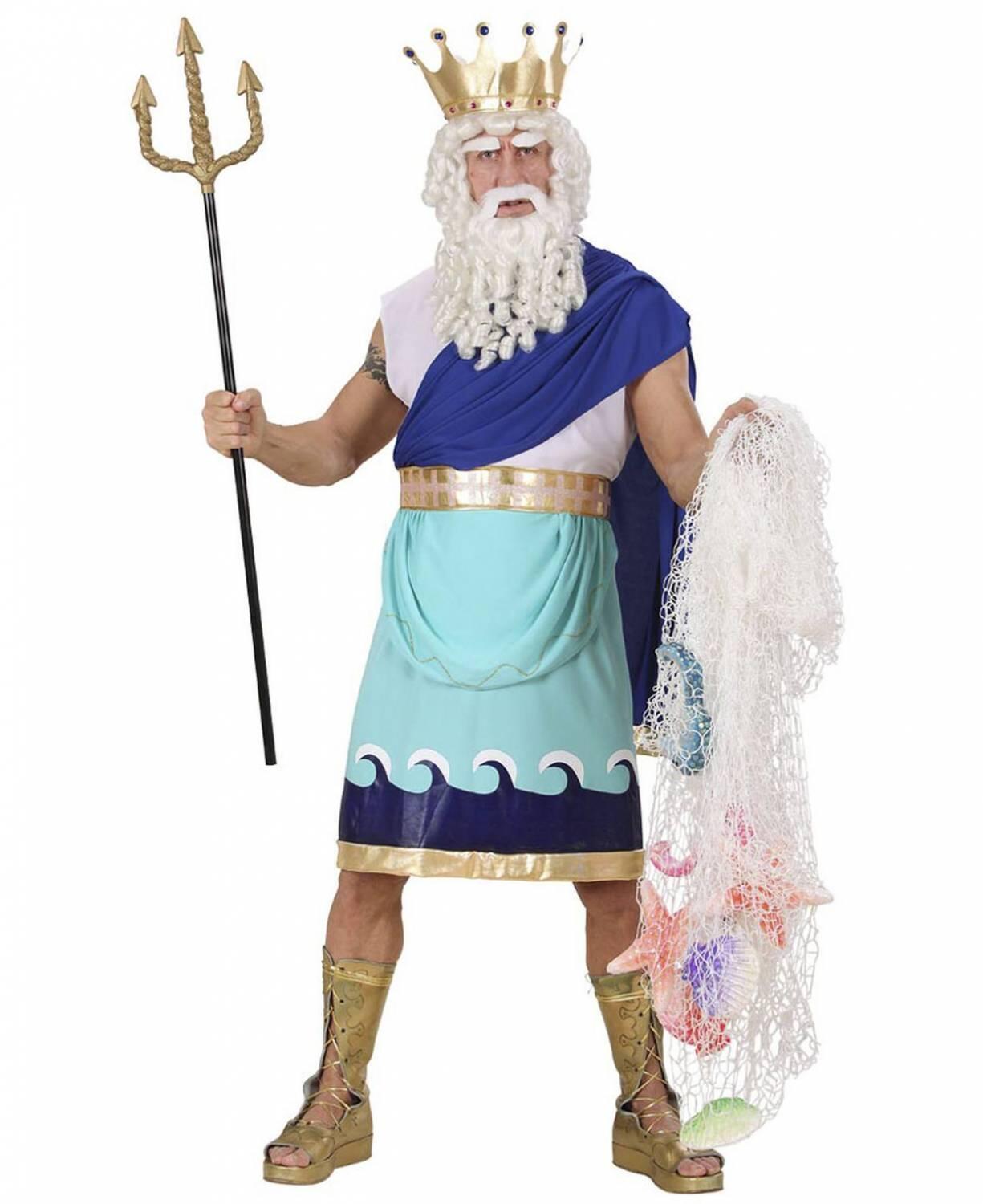 Karneval Herren Kost&uuml;m Gott Poseidon