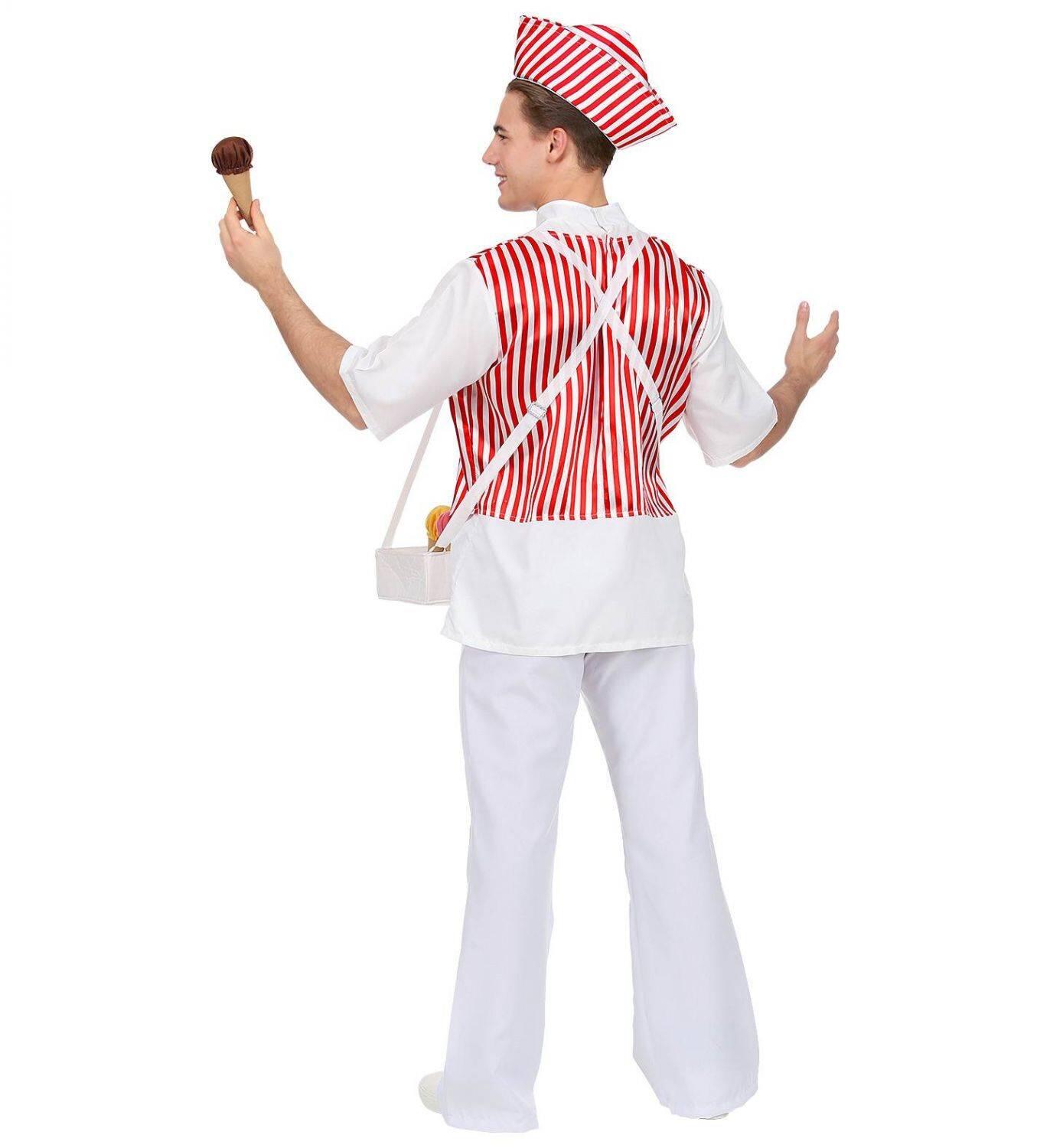 Karneval Herren Kost&uuml;m Retro Eismann