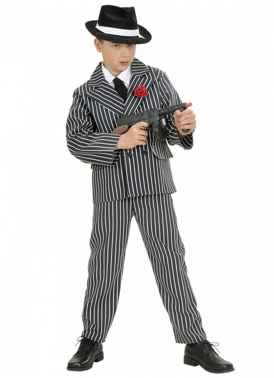 Karneval Jungen Kost&uuml;m Gangster