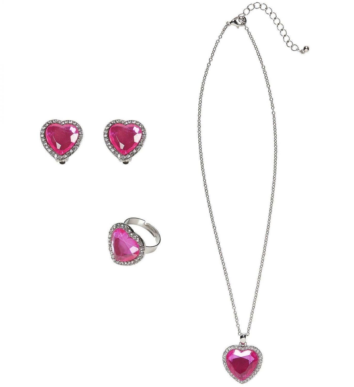 Karneval Kinder Schmuck-Set M&auml;rchenprinzessin