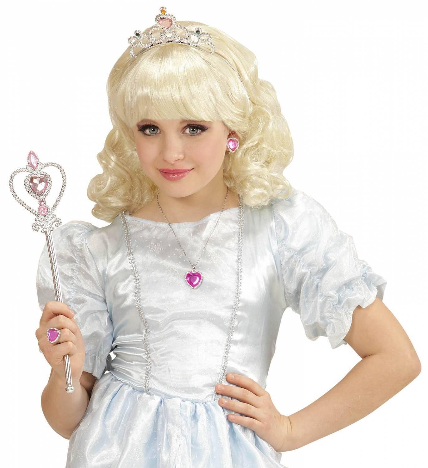 Karneval Kinder Schmuck-Set M&auml;rchenprinzessin