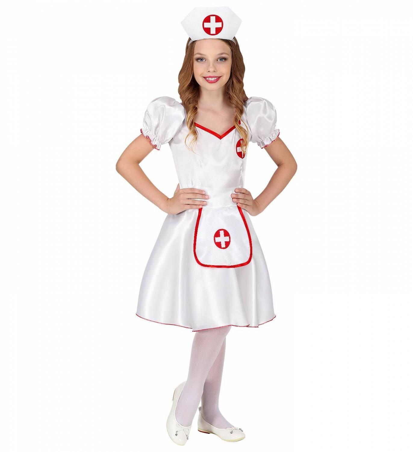 Karneval M&auml;dchen Kost&uuml;m Krankenschwester Lisa