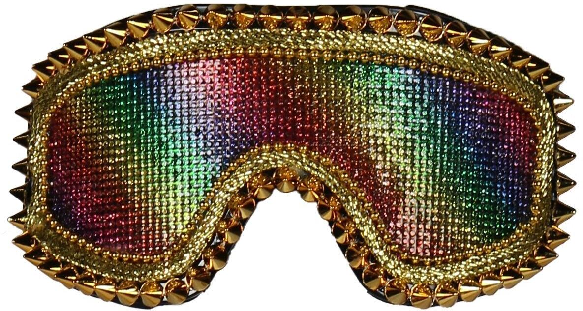 Karneval Skibrille Brille Rainbow