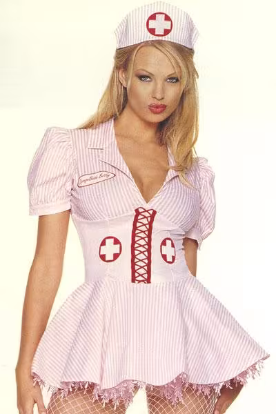 Leg Avenue Damen Kost&uuml;m KRANKENSCHWESTER BETTY