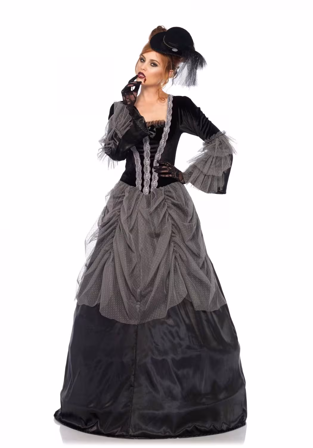 Karneval Halloween Damen Kost&uuml;m Viktorianisches Kleid