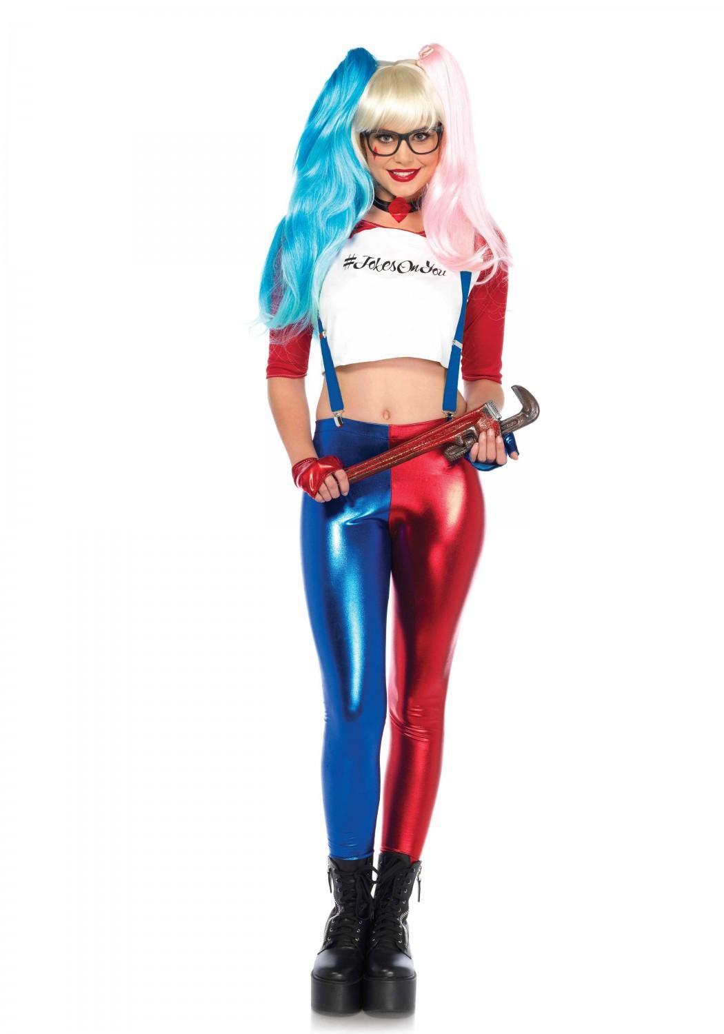 Leg Avenue Karneval Halloween Damen Kost&uuml;m Misfit Hipster