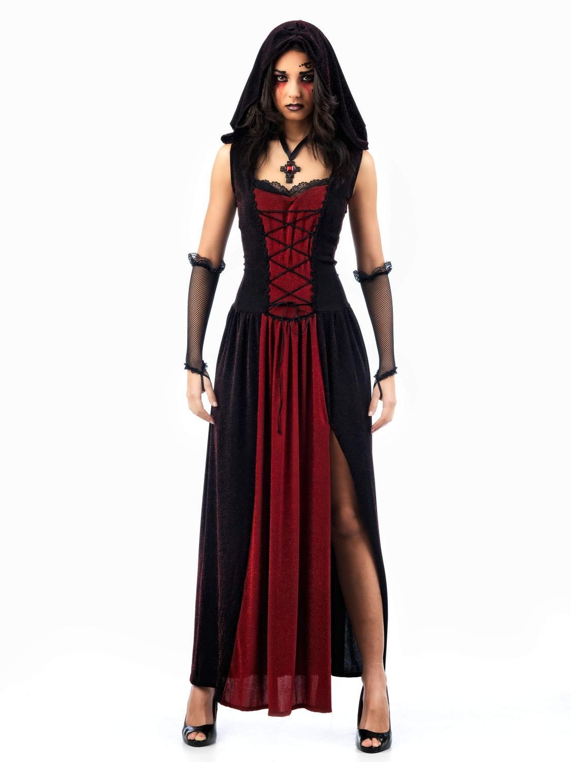 Karneval Halloween Damen Kostüm Gothic Lady Lira