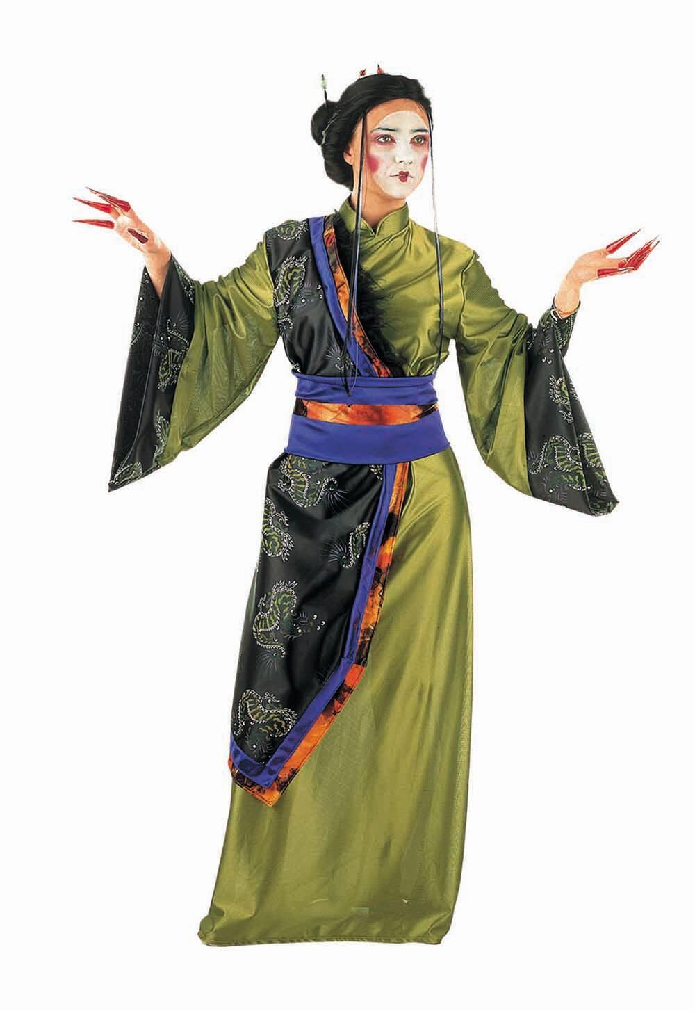 Limit Karneval Damen Kost&uuml;m Geisha Gold