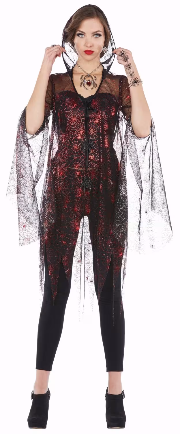Karneval Halloween Spinnenjacke