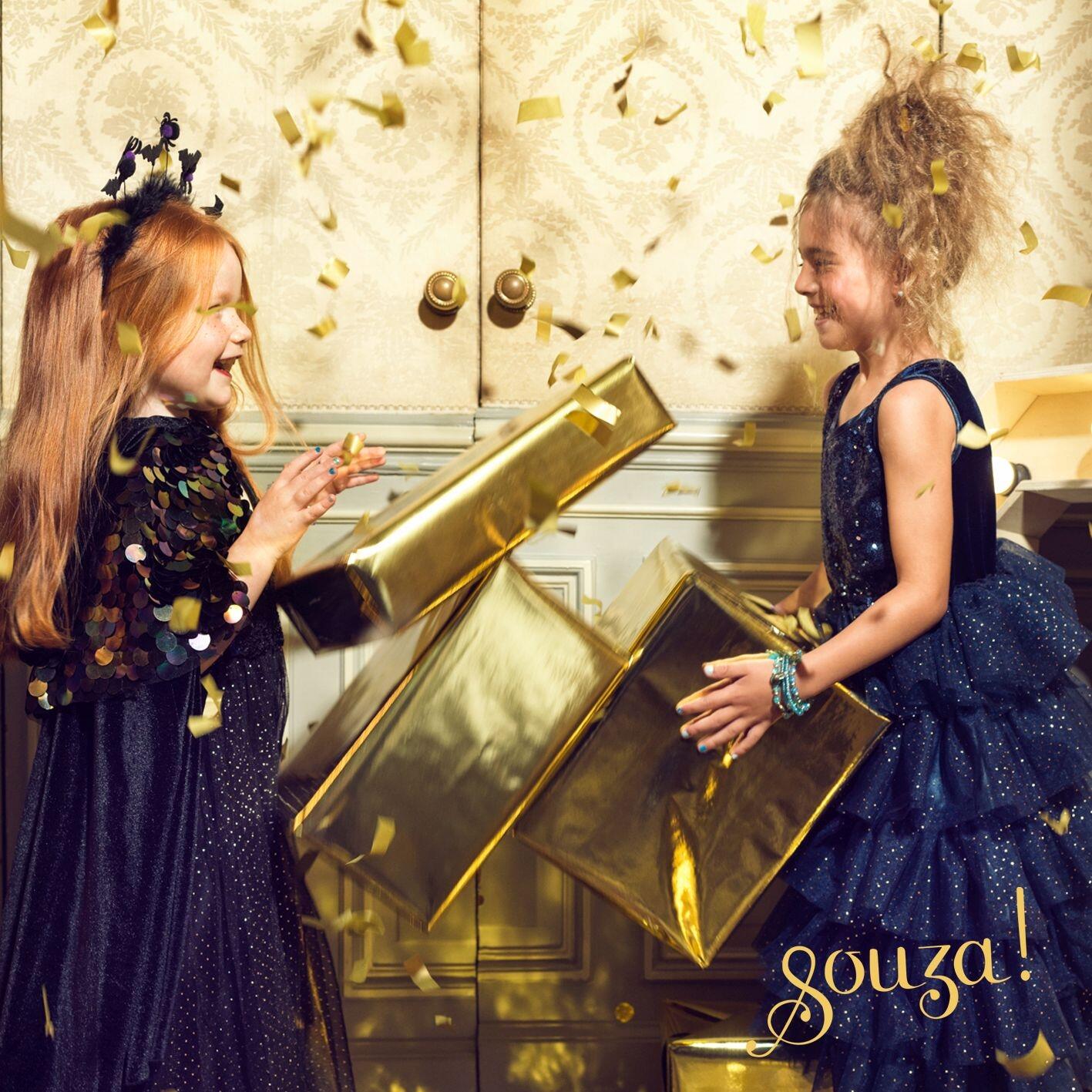 Souza Halloween Karneval Kinder Cape Hexe Bella