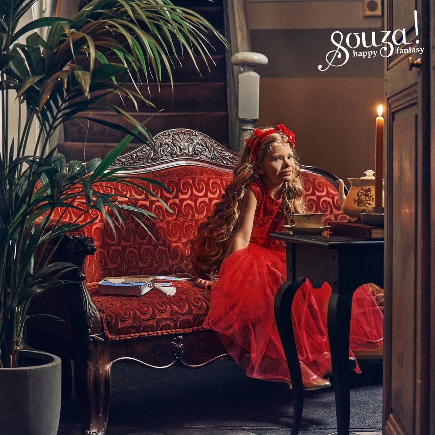 Souza Karneval Halloween M&auml;dchen Kost&uuml;m Teufel Scarlet rot