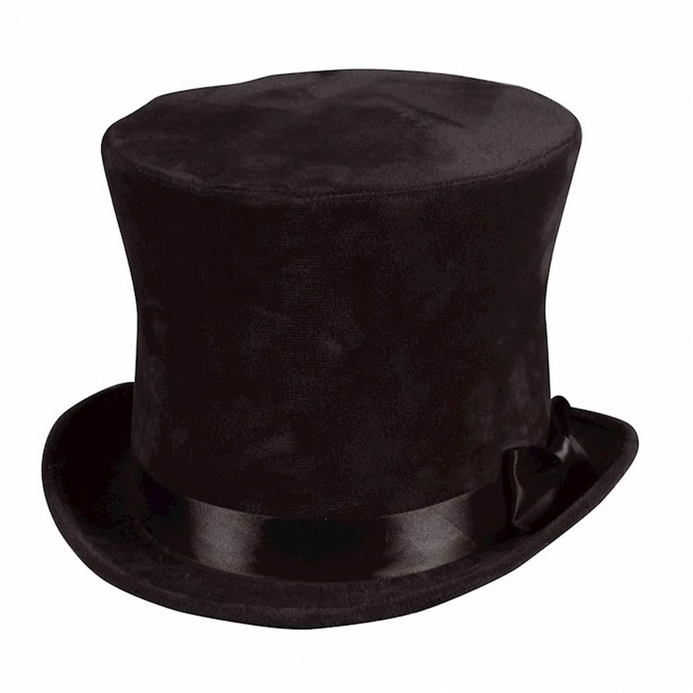 Thetru Karneval Halloween Zylinder Flair schwarz