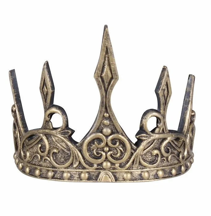 Thetru Karneval Krone K&ouml;nig gold