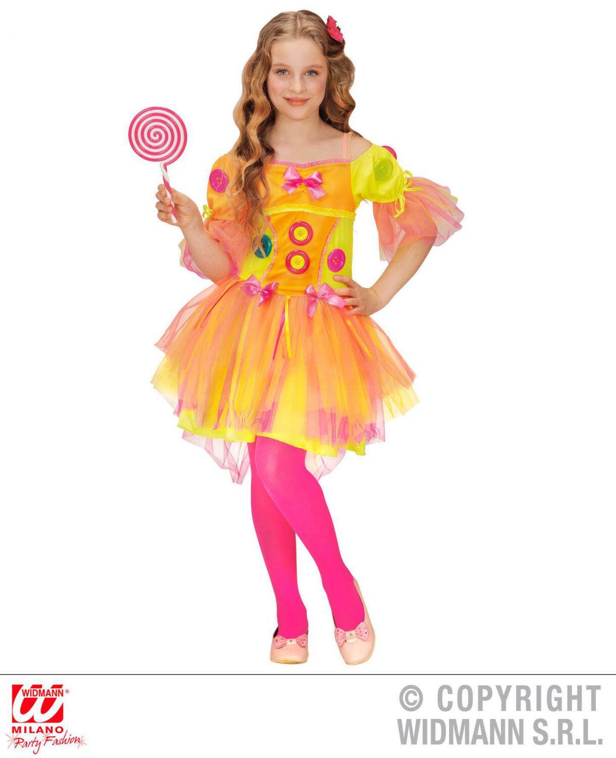 Widmann Karneval M&auml;dchenkost&uuml;m Neon Fantasy Girl
