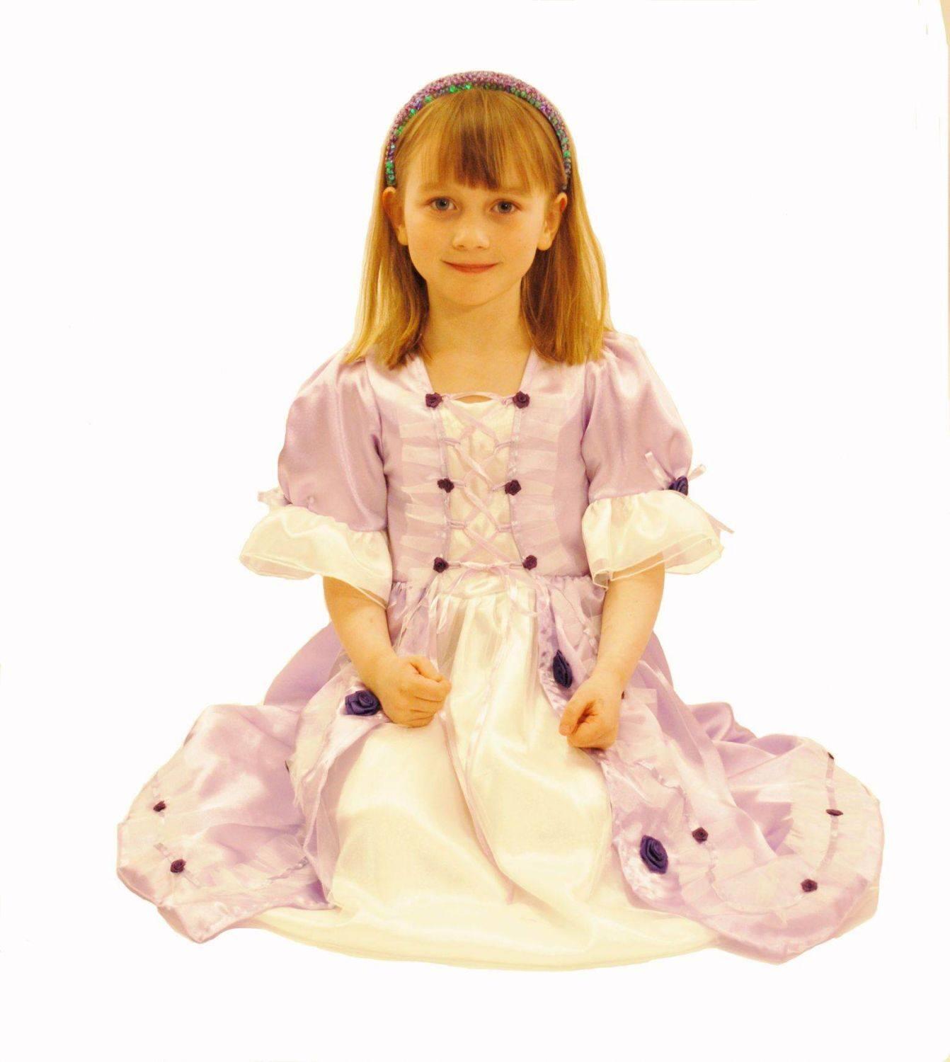 Karneval M&auml;dchen Kost&uuml;m Prinzessin Clara Light Lavendel