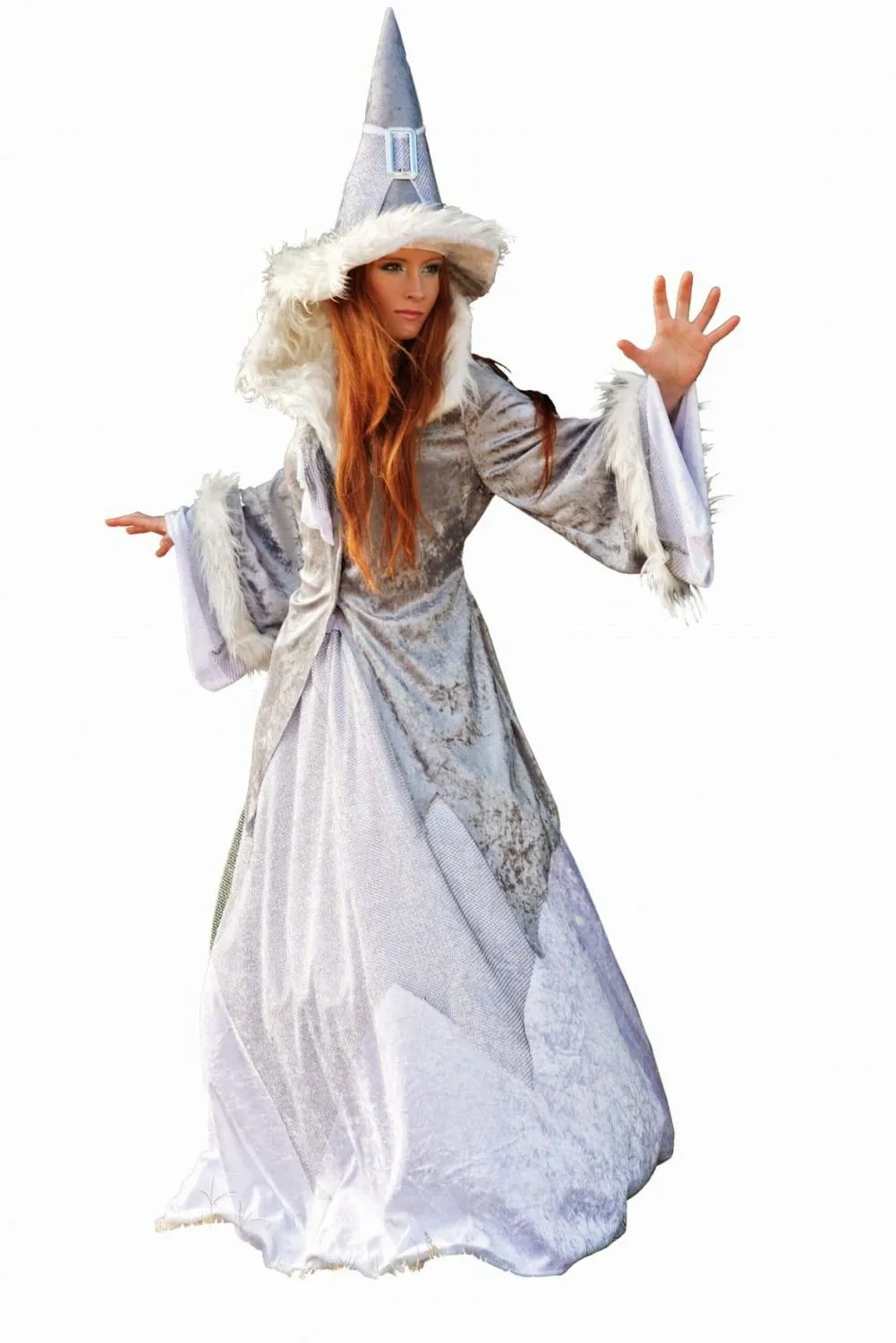 Karneval Damen Kost&uuml;m Schneek&ouml;nigin Zauberin