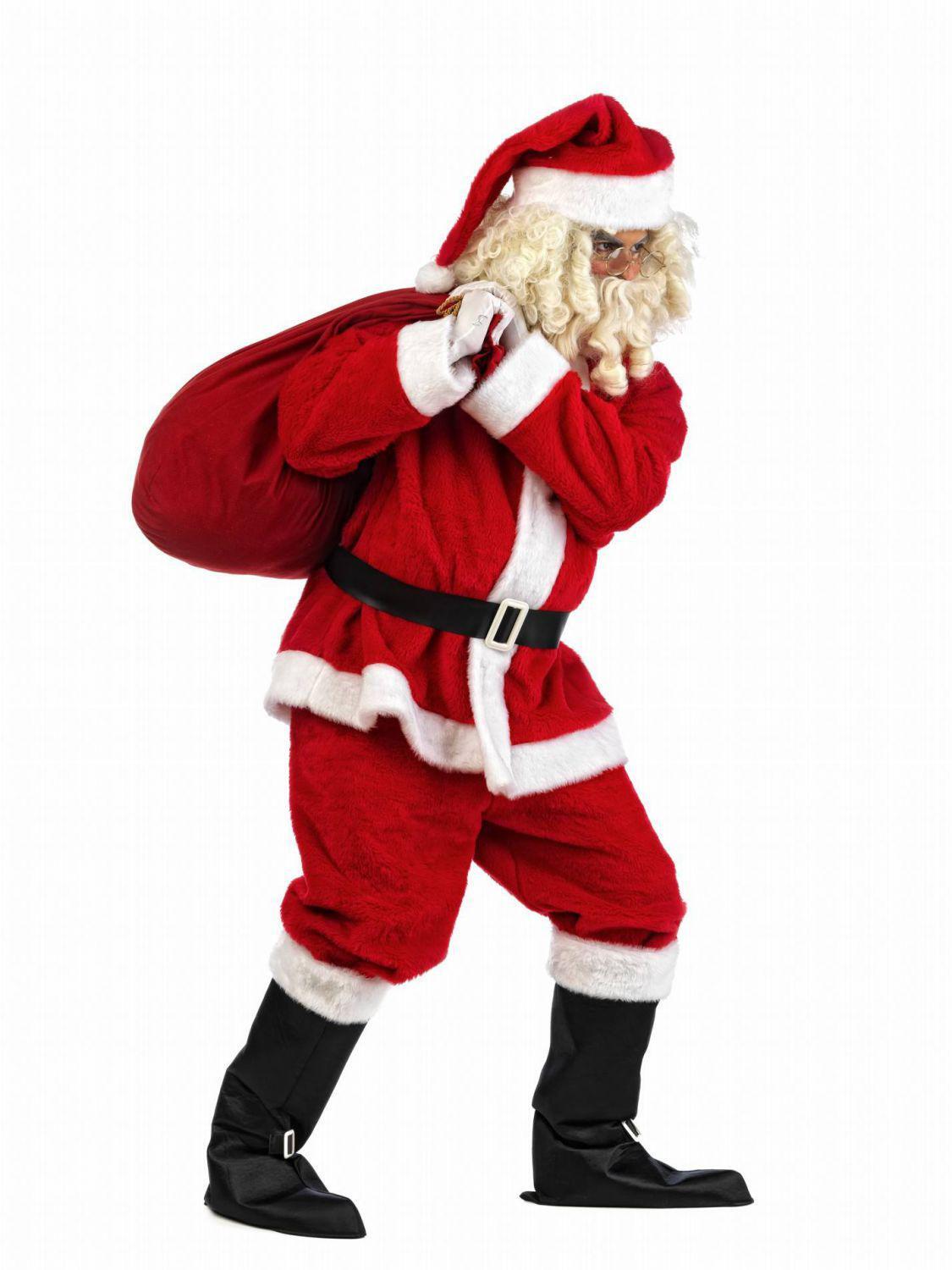 Limit Weihnachtsmann Kost&uuml;m Pl&uuml;sch