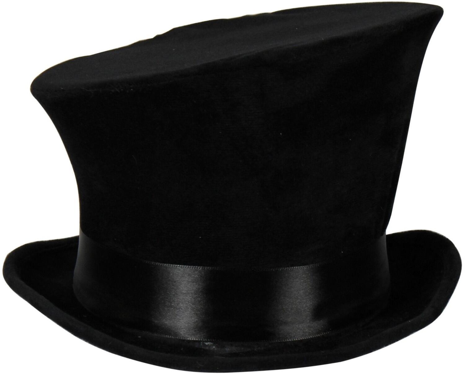 Thetru Karneval Halloween Zylinder asymmetrisch schwarz
