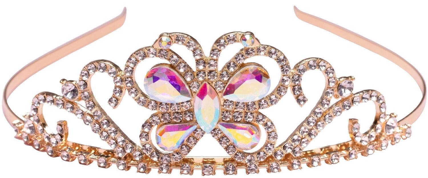 Great Pretenders Karneval Glitzer Diadem Schmetterling